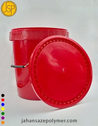 سطل 20 کیلویی دسته فلزی